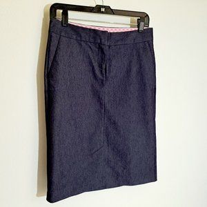 Isaac Mizrahi Women Pencil Skirt Dark Gray Color Size 2